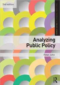 Analyzing Public Policy