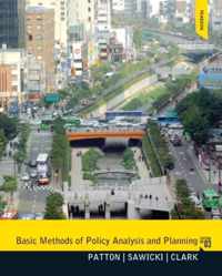 Basic Methods of Policy Analysis and Planning