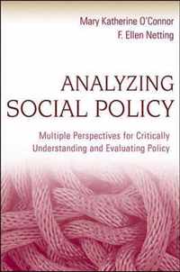 Analyzing Social Policy