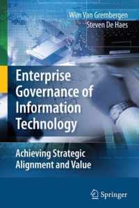 Enterprise Governance of Information Technology