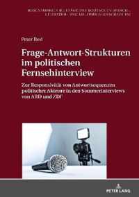 Frage-Antwort-Strukturen im politischen Fernsehinterview