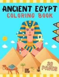 Ancient Egypt Coloring Book