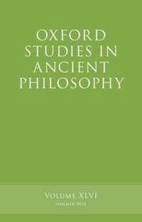 Oxford Studies in Ancient Philosophy