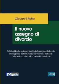 Il nuovo assegno di divorzio