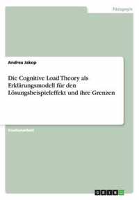 Die Cognitive Load Theory als Erklärungsmodell für den Lösungsbeispieleffekt und ihre Grenzen