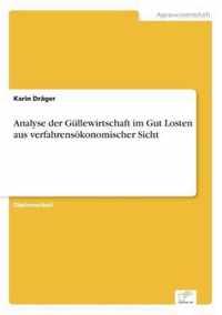 Analyse der Gullewirtschaft im Gut Losten aus verfahrensoekonomischer Sicht