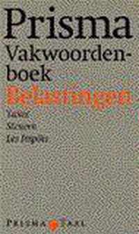 Prisma vakwoordenboek belastingen