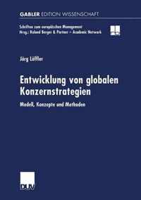 Entwicklung Von Globalen Konzernstrategien