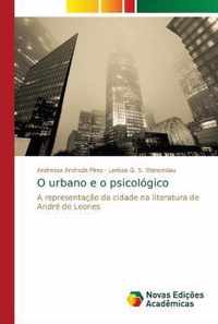 O urbano e o psicologico