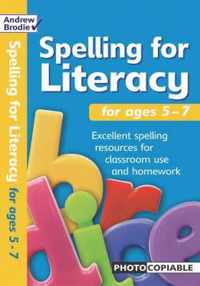 Spelling For Literacy For Ages 5 7