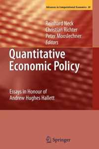 Quantitative Economic Policy