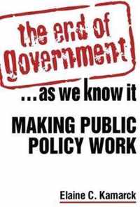 The End of Government….As We Know It