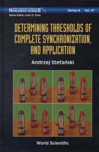 Determining Thresholds Of Complete Synchronization, And Application