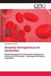 Anemia ferropenica en lactantes