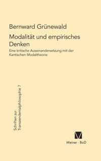 Modalitat und empirisches Denken