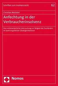 Anfechtung in Der Verbraucherinsolvenz