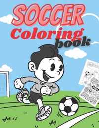 Soccer Coloring Book