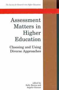 Assessment Matters In Higher Education