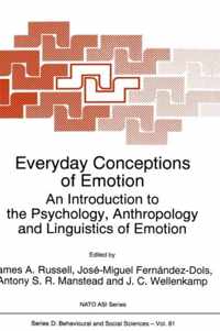 Everyday Conceptions of Emotion