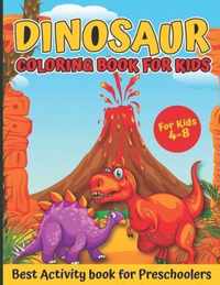 Dinosaur Coloring Book For kids