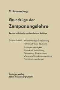 Grundzuge der Zerspanungslehre