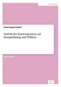 Einfluss der Knickvegetation auf Ertragsbildung und N-Bilanz