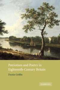 Patriotism and Poetry in Eighteenth-Century Britain