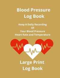 Blood Pressure Log Book