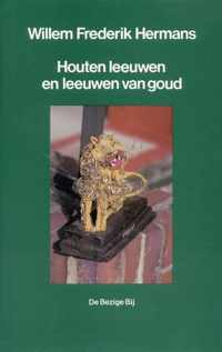 Houten leeuwen en leeuwen van goud