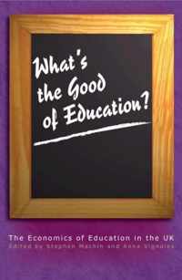 What's the Good of Education?