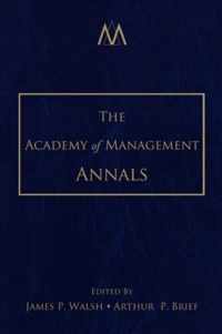 The Academy of Management Annals, Volume 1