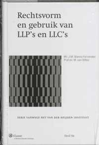 Rechtsvorm en gebruik van LLP's en LLC's