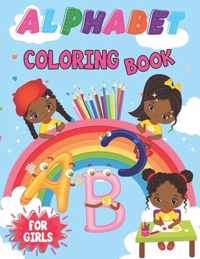 Alphabet Coloring Book For Girls