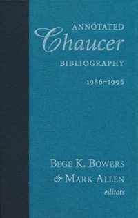 Annotated Chaucer Bibliography, 1986 1996