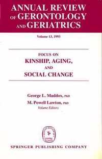 Annual Review Of Gerontology And Geriatrics, Volume 13, 1993