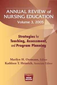 Annual Review of Nursing Education v. 3