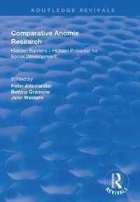 Comparative Anomie Research