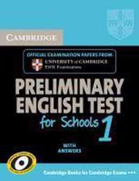 Cambridge PET for Schools 1. Student's Book with answers