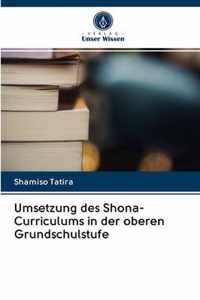 Umsetzung des Shona-Curriculums in der oberen Grundschulstufe