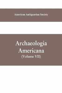 Archaeologia Americana