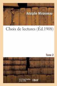 Choix de Lectures Tome 2