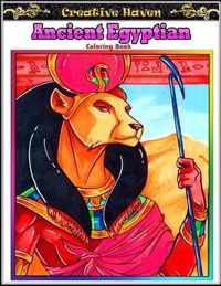 Creative Haven Ancient Egyptian Coloring Book