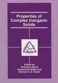 Properties of Complex Inorganic Solids