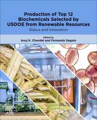 Production of Top 12 Biochemicals Selected by USDOE from Renewable Resources