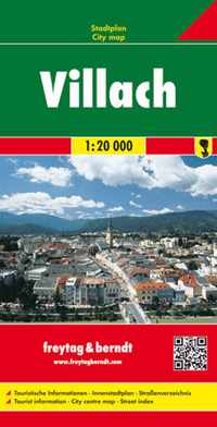 FB Villach Stadskaart 1:20 000