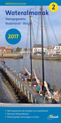 ANWB wateralmanak 2 - Vaargegevens Nederland - België 2017