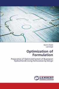 Optimization of Formulation