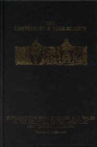 Supplications from England and Wales in the Registers of the Apostolic Penitentiary, 1410-1503: Volume II