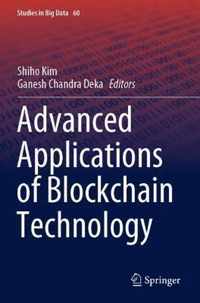 Advanced Applications of Blockchain Technology