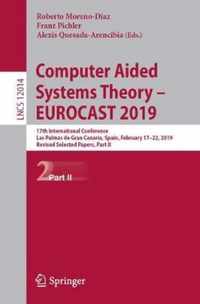 Computer Aided Systems Theory - EUROCAST 2019